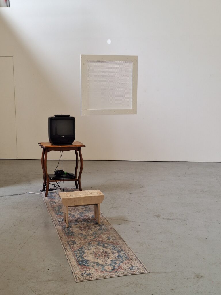 The Bumblebee Installation at Govan Project Space (2025).