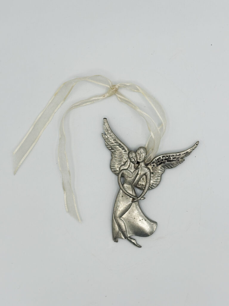 Serenity Angel Christmas Ornament- A gift my Gran received from her sister.