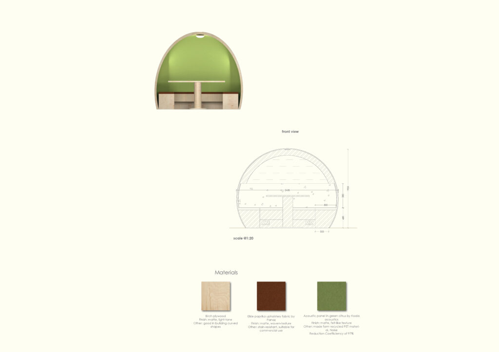 Bespoke Furniture Specifications Ground Floor