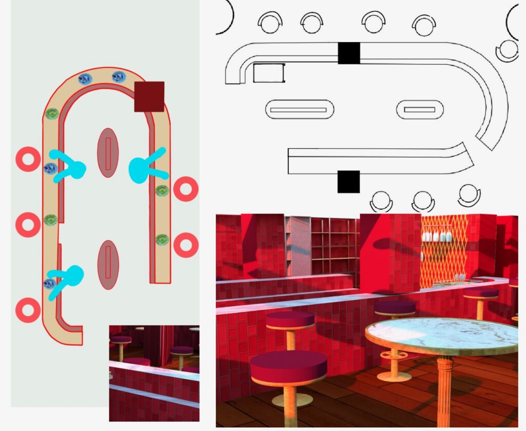 Bar drawing