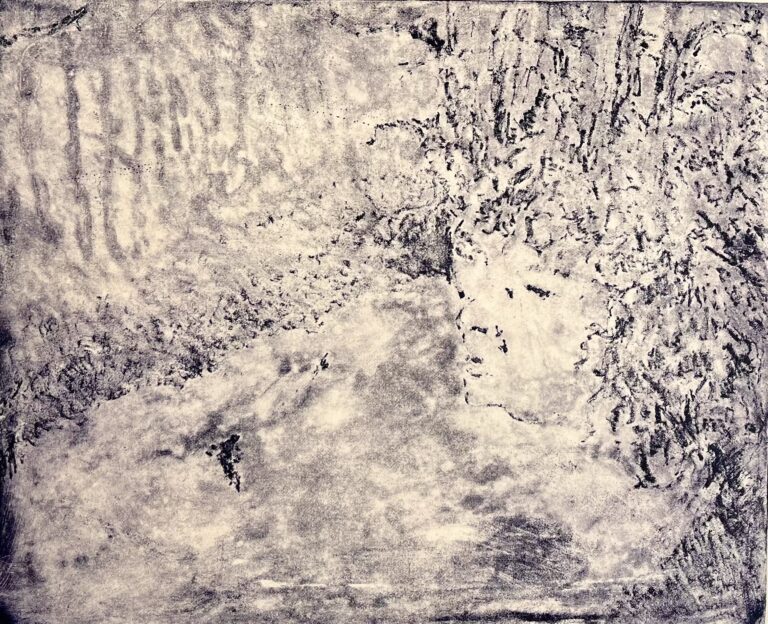 Etching of a Bog body